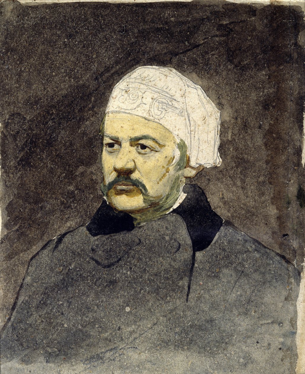 Portret van de Russische componist Mikhail Ivanovitch Glinka door Ilya Efimovich Repin