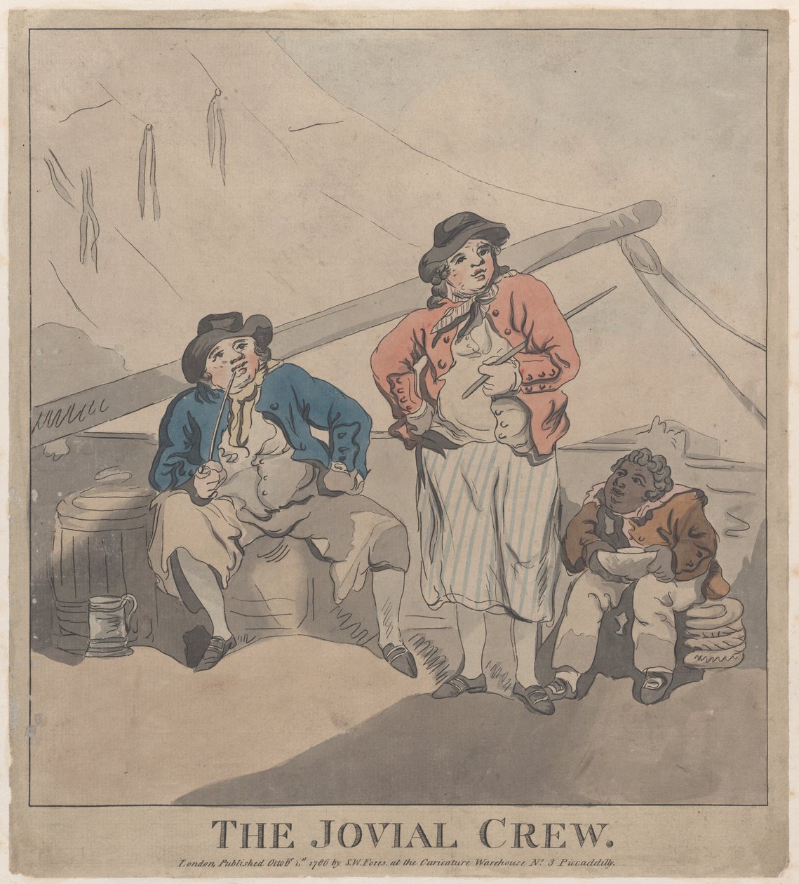 De Vrolijke Bende door Imitator of Thomas Rowlandson.