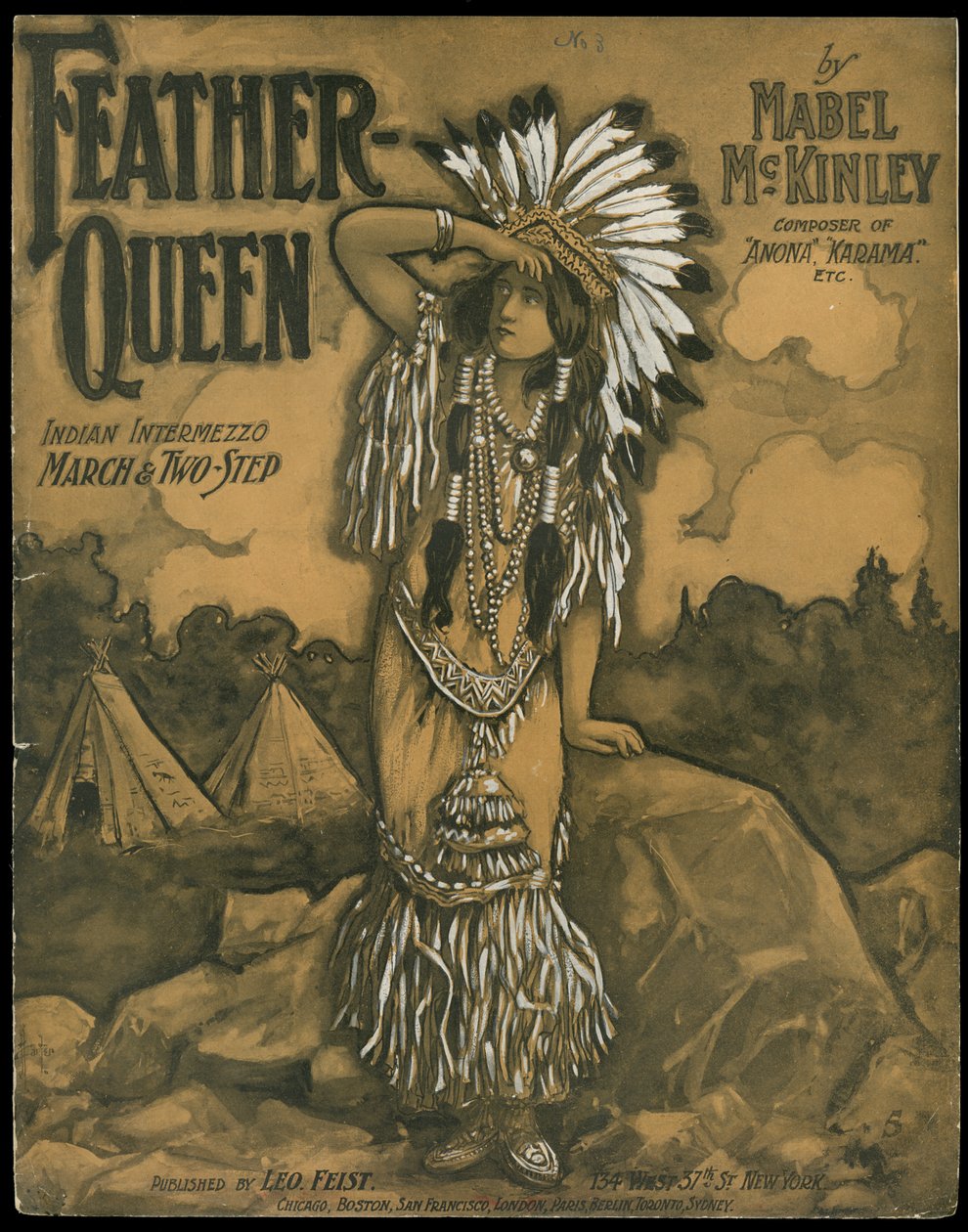 Veer- Koningin, ca. 1770-1959 (prent) door Inc. Leo Feist
