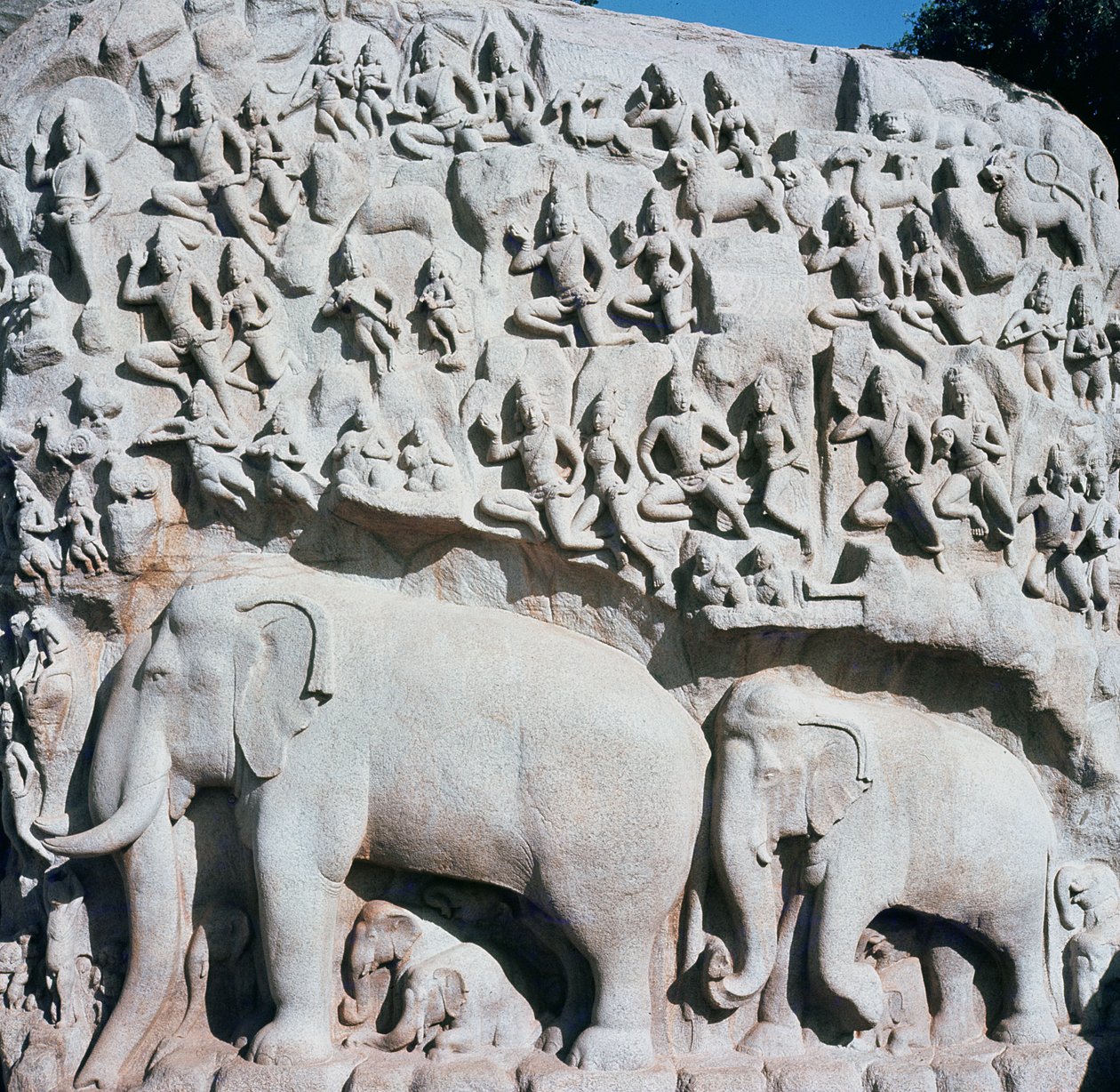 Reliëf dat Arjuna