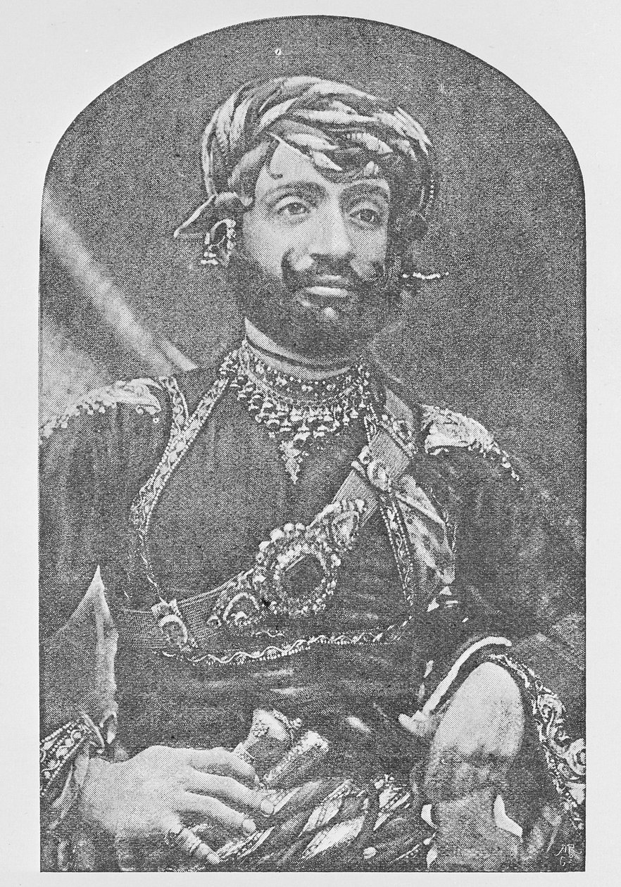 Muhammad Mahabat Khanji II, Nawab Sahib van Junagadh door Indian photographer