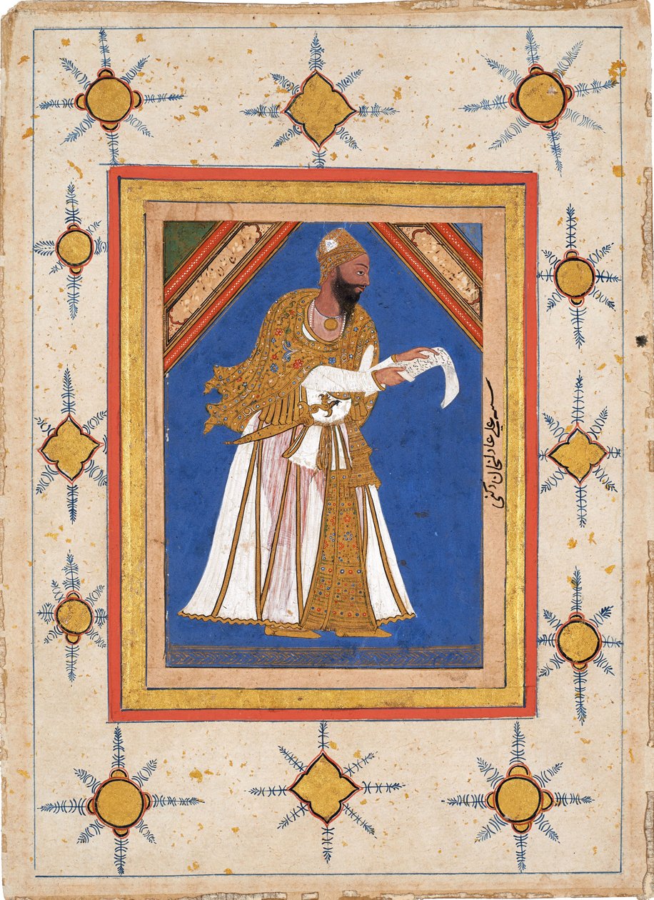 Ali Adil Shah I, Sultan van Bijapur door Indian Art