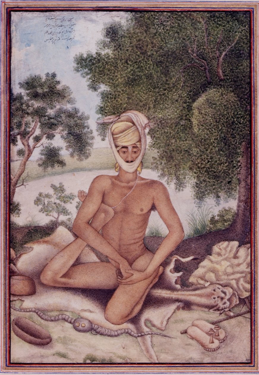 Add 27255 fol.370v Een naakte asceet, uit 