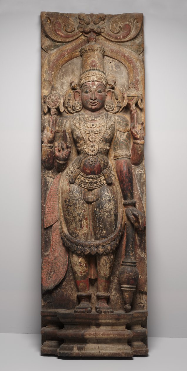 Festivalfiguur: Vishnu door Indian School