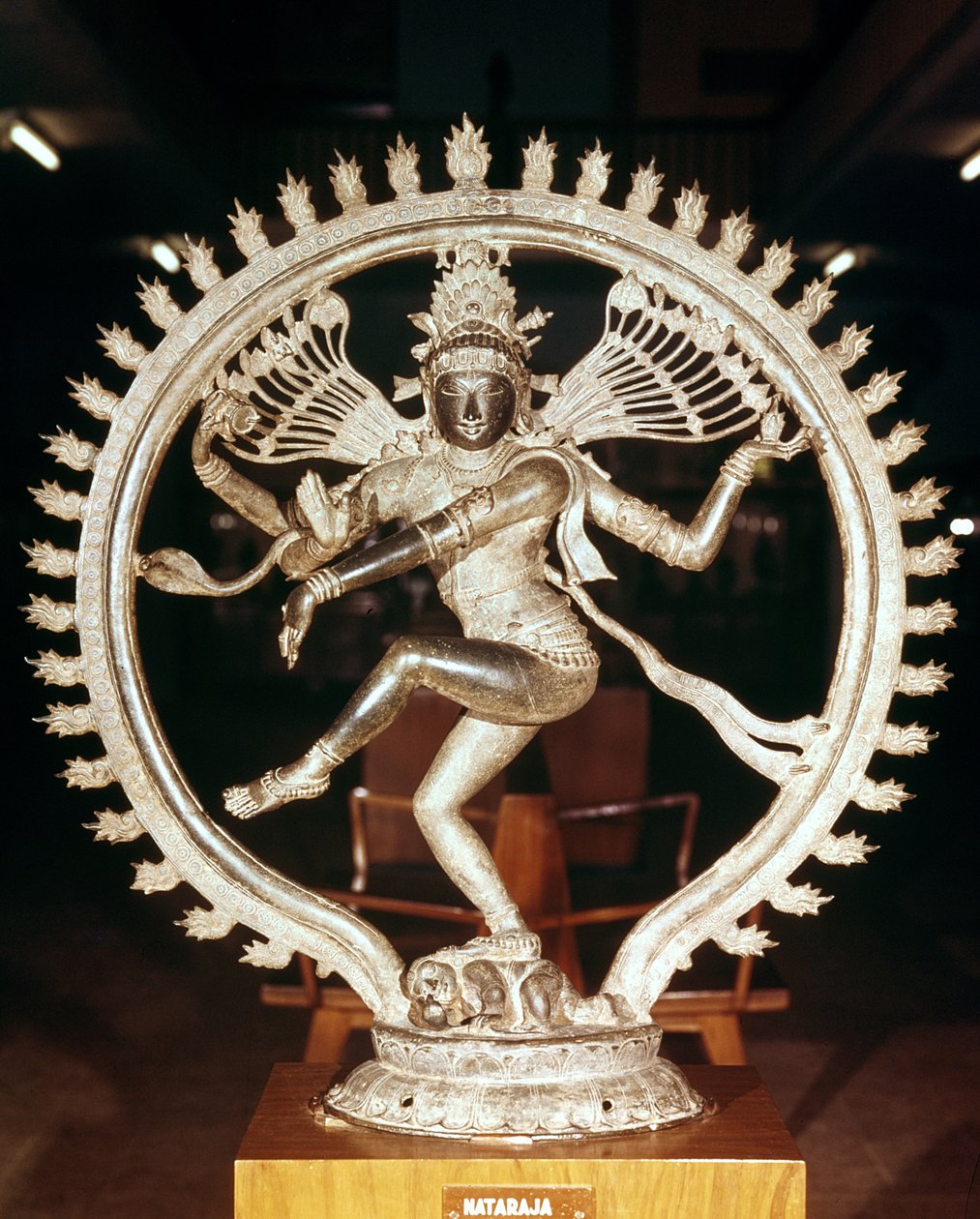 Shiva Nataraja, uit Kankoduthavanitham, Tanjore door Indian School