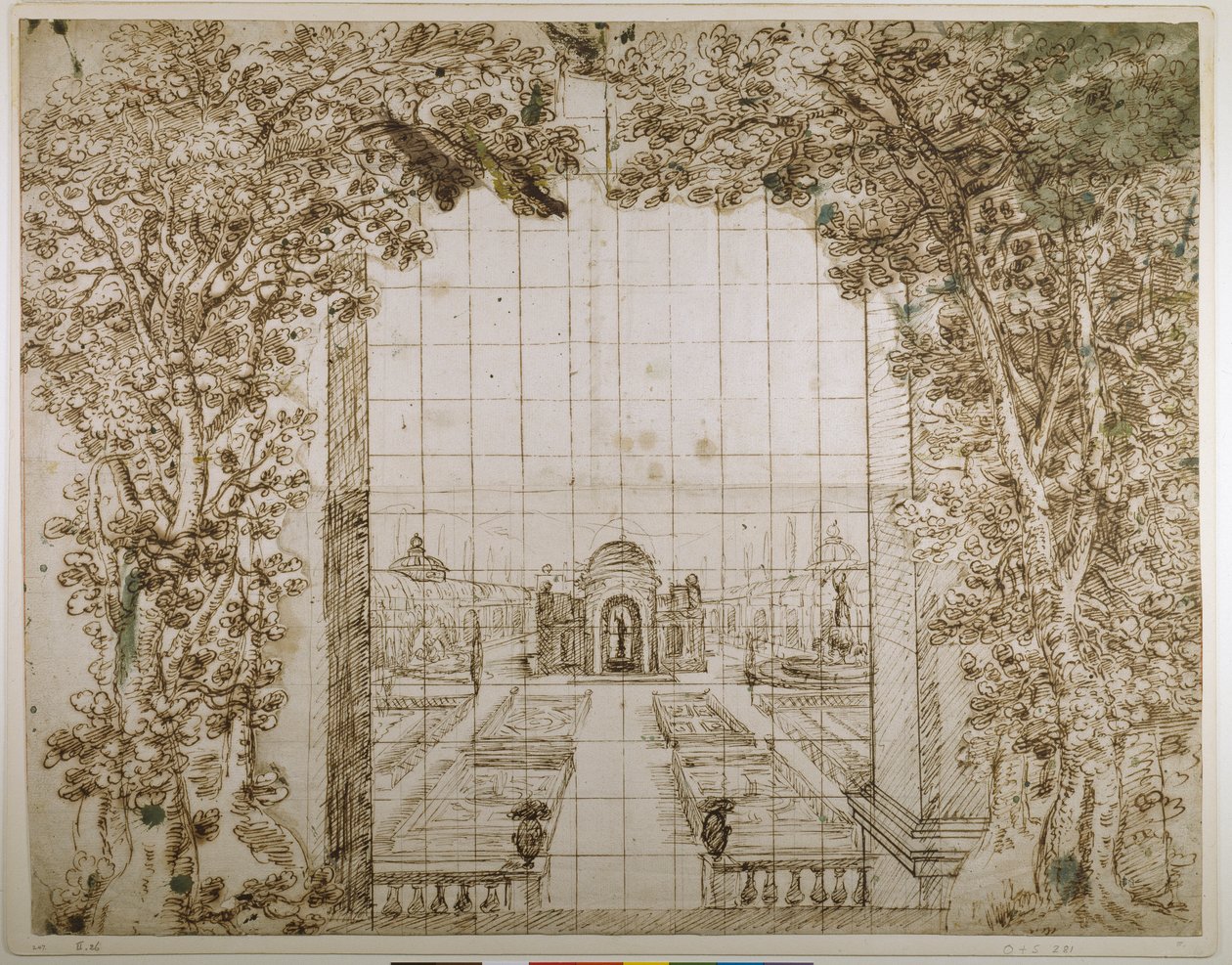 Een tuin en prinselijke villa door Inigo Jones
