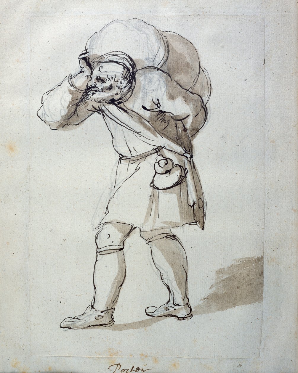 Een beladen drager door Inigo Jones