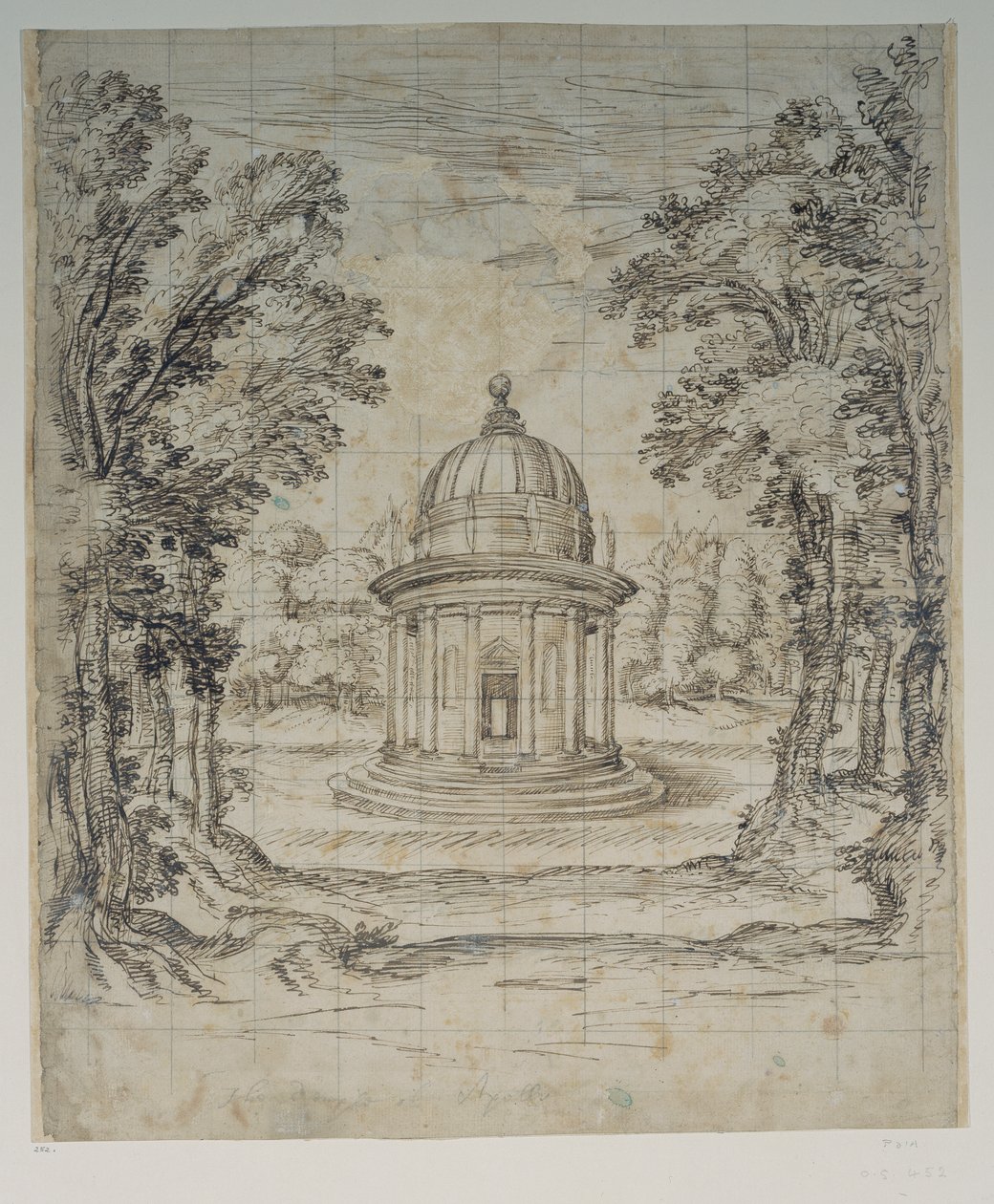 De Tempel van Apollo door Inigo Jones