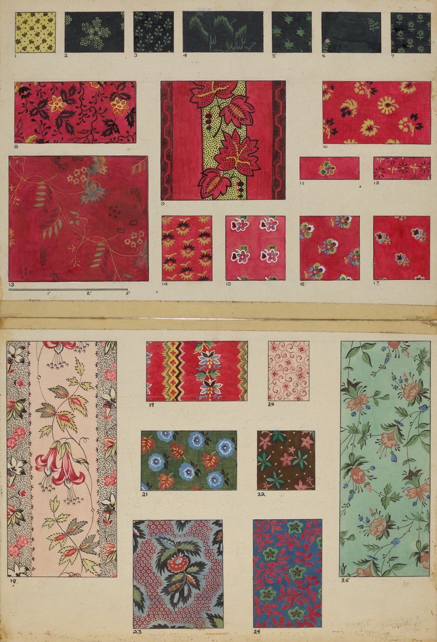 Patchwork en Applicatie Quilt, ca. 1936 door Irene Schaefer