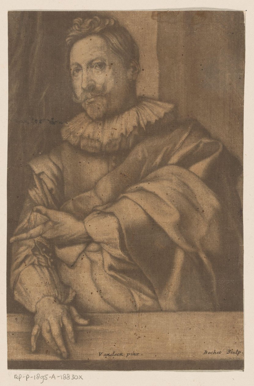 Portret van Theodoor van Loon door Isaac Beckett (possibly)