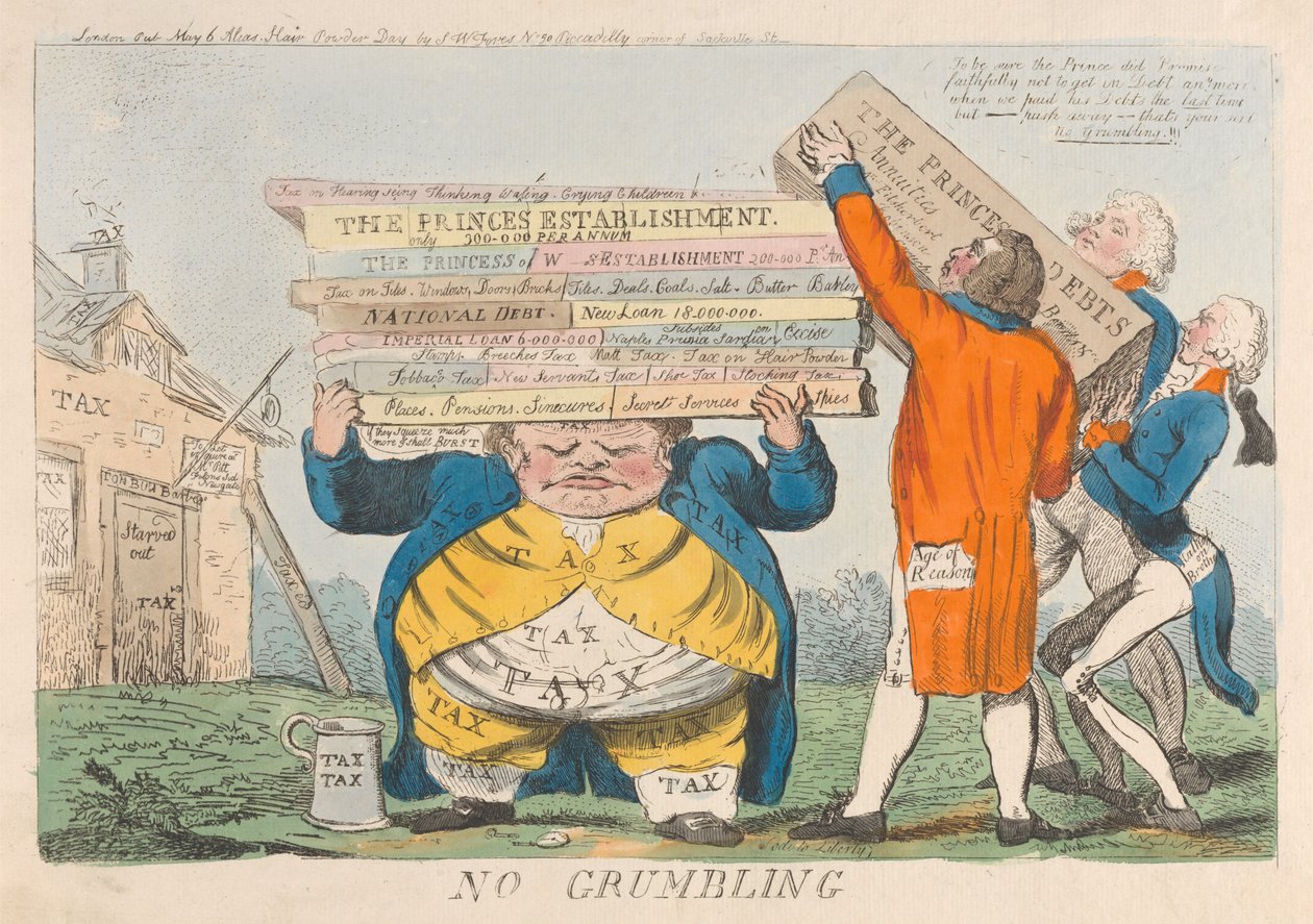 Kein Murren door Isaac Cruikshank