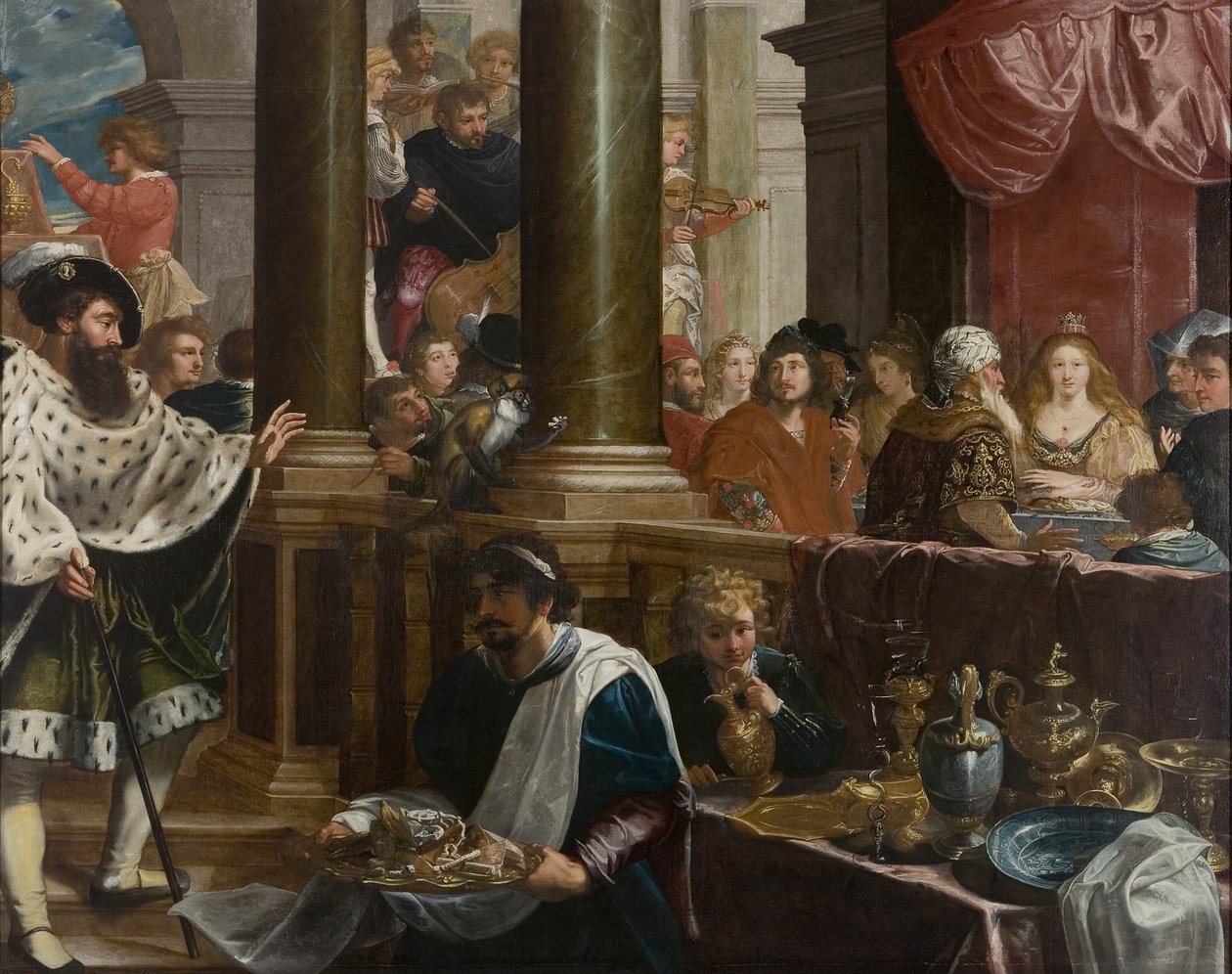 Een feest door Isaac Isaacsz