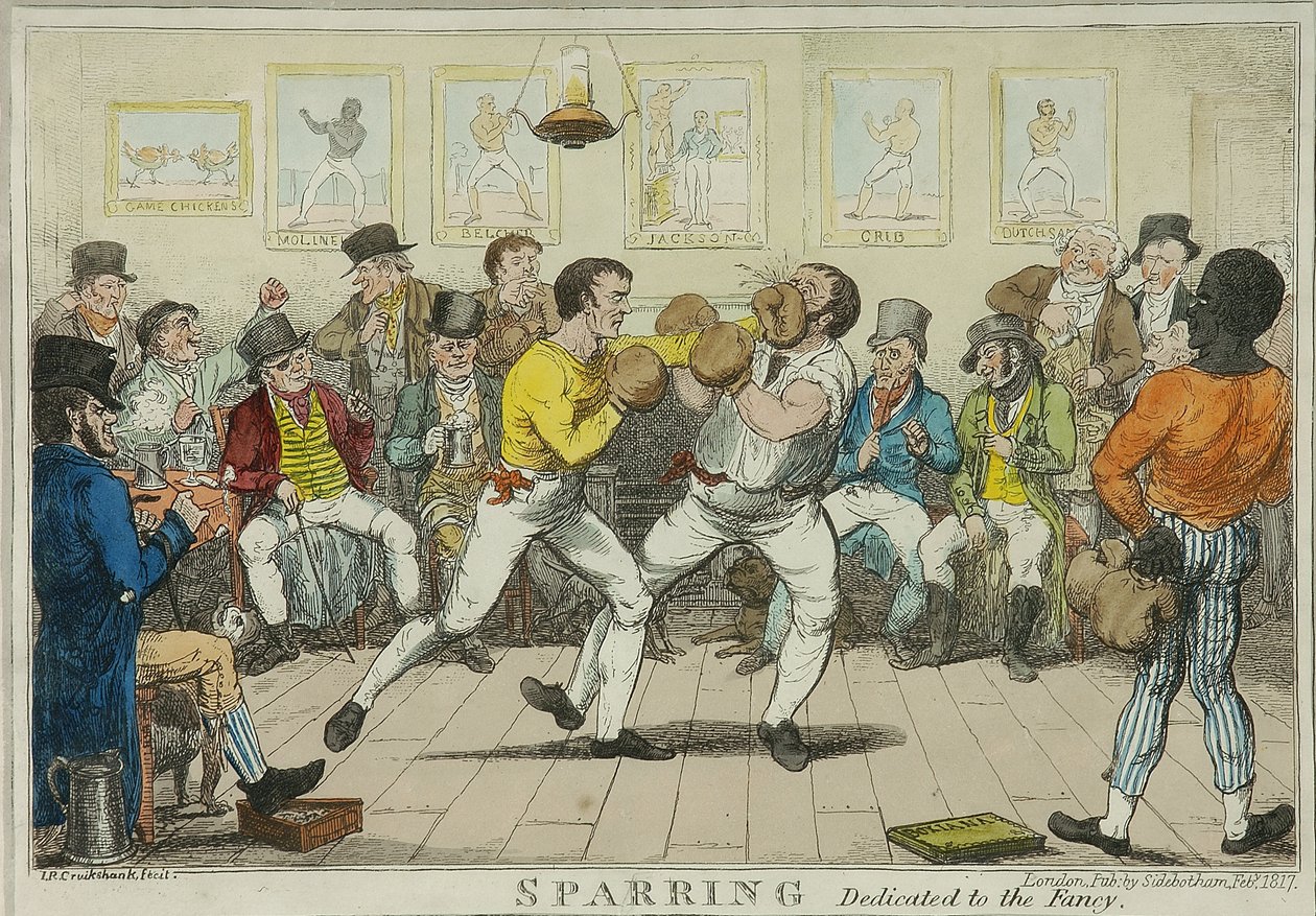 Sparren door Isaac Robert Cruikshank