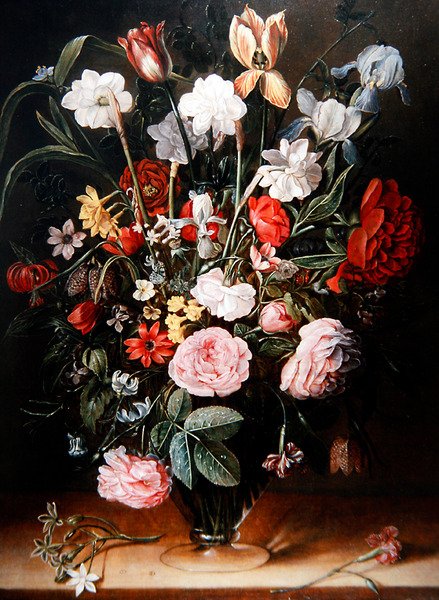 Een Stilleven van Tulpen en Anemonen door Isaac Soreau