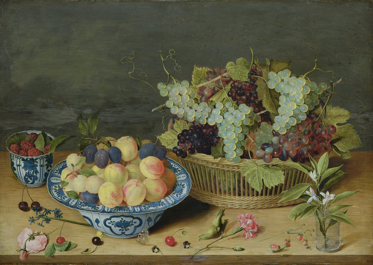 Stilleven met fruit door Isaac Soreau
