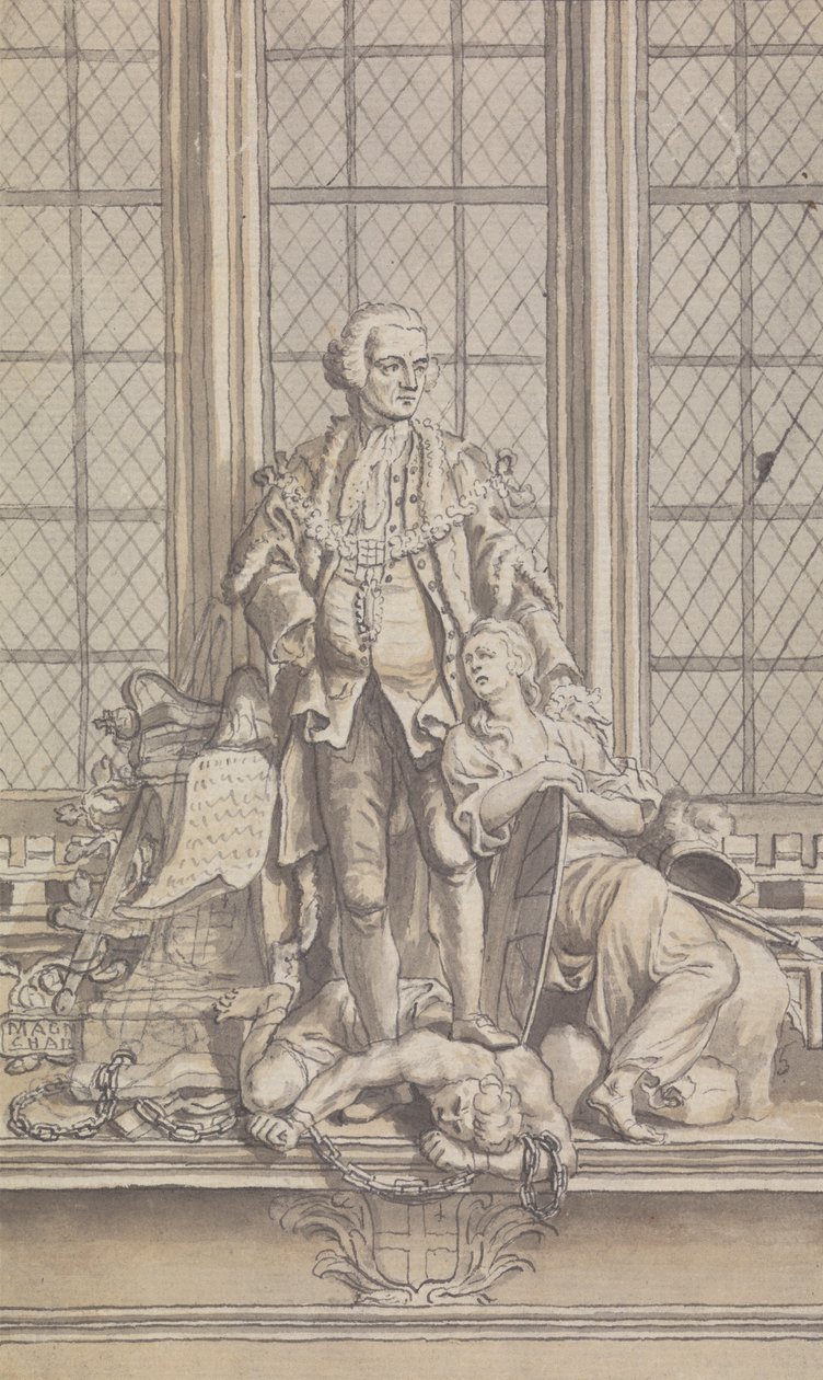 Ongeïdentificeerd Tijdschrift / Toneel Illustratie door Isaac Taylor