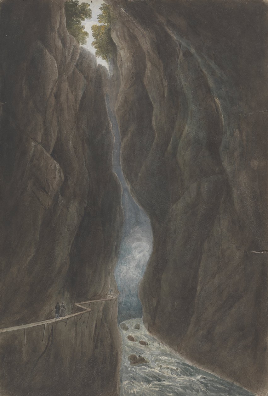 Pffeffen Bad/Zwitserland door Isaac Weld