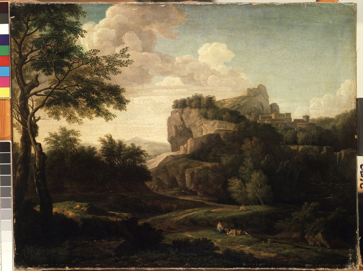 Landschap door Isaac de Moucheron
