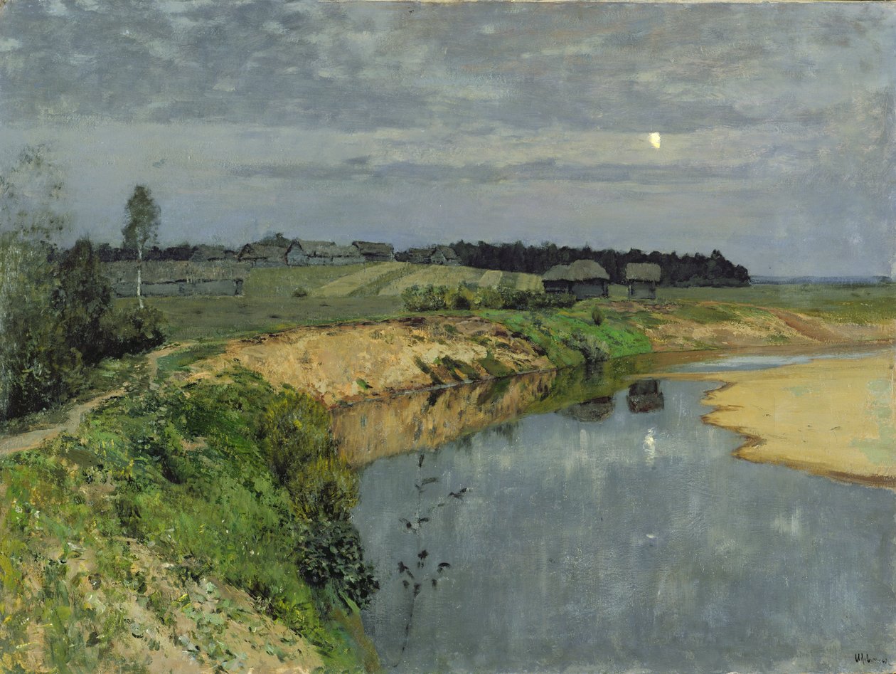 Stilte door Isaak Ilyich Levitan