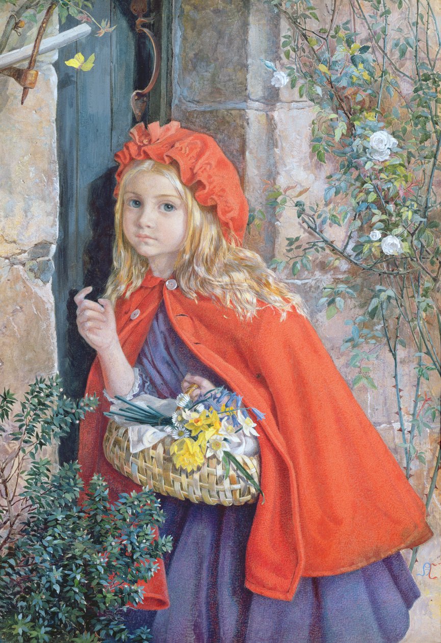 Roodkapje, 1862 door Isabel Oakley Naftel