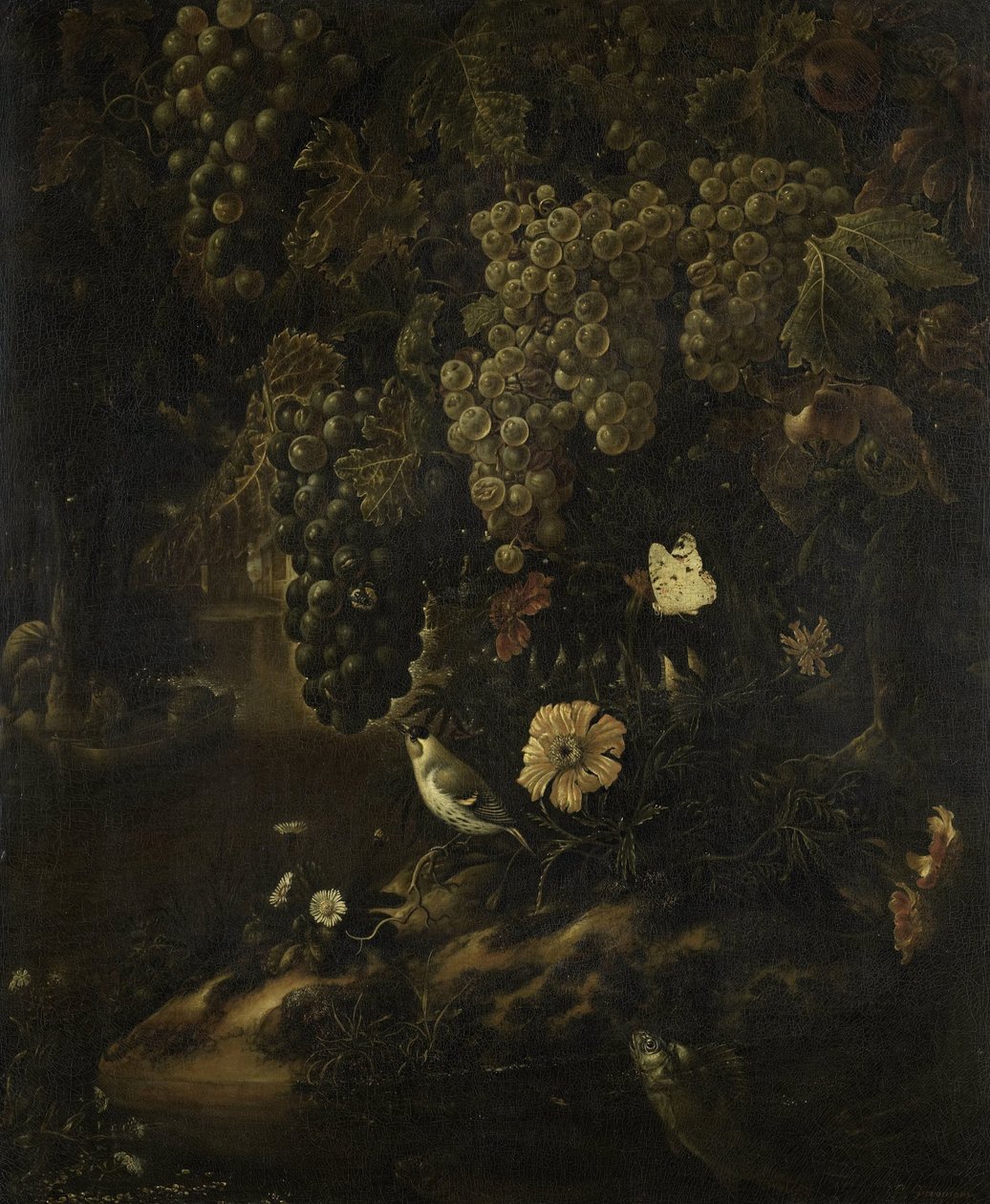 Druiven, bloemen en dieren door Isac Vromans