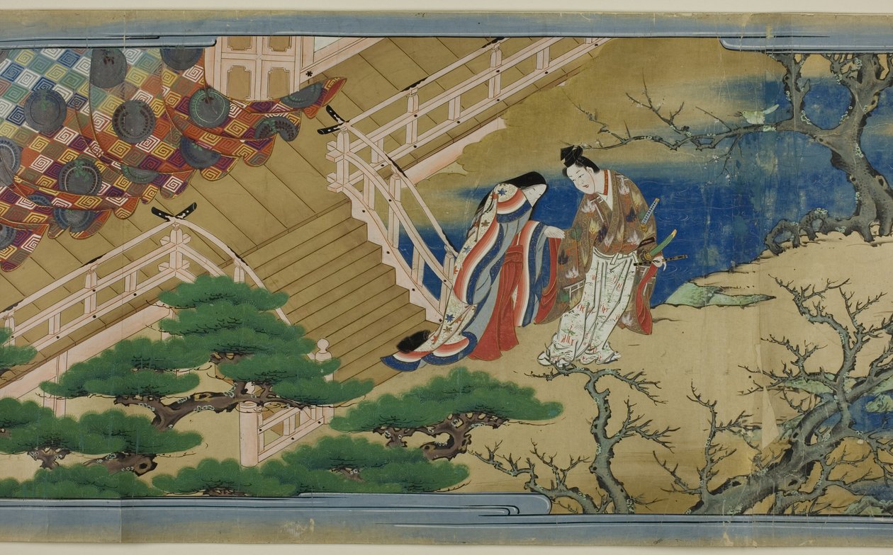 Joruri Monogatari door Isawa Matabei
