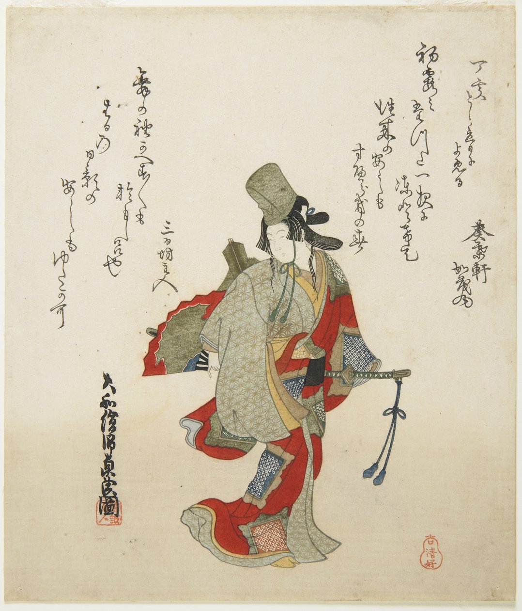 (Vrouwelijke Danseres), 19e eeuw door Ishi Matora