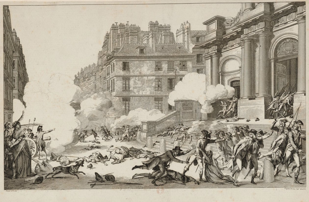 13 Vendémiaire. Napoleon Bonaparte