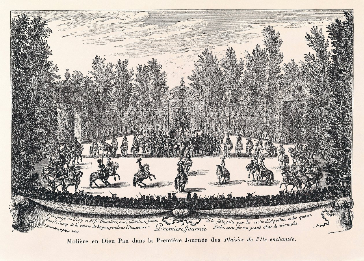 Molière in God Pan, Illustratie van 