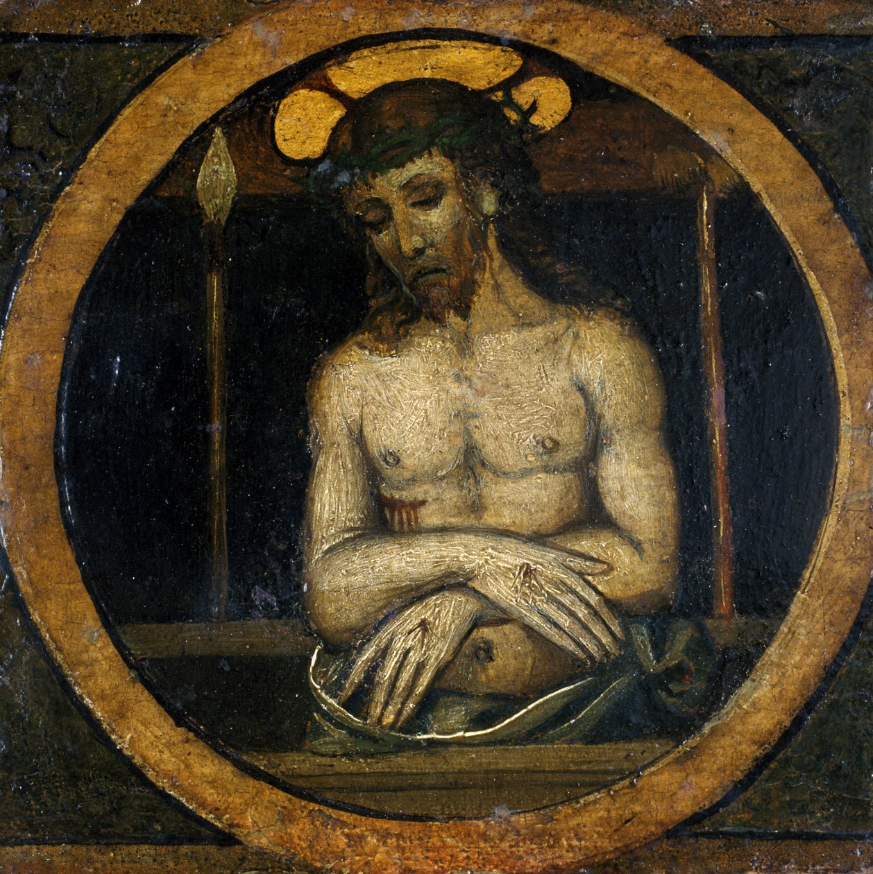 Lijdende Christus door Italian School