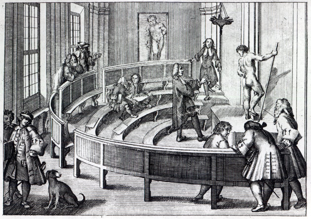 Levensklas tekenen, 1739 door Italian School
