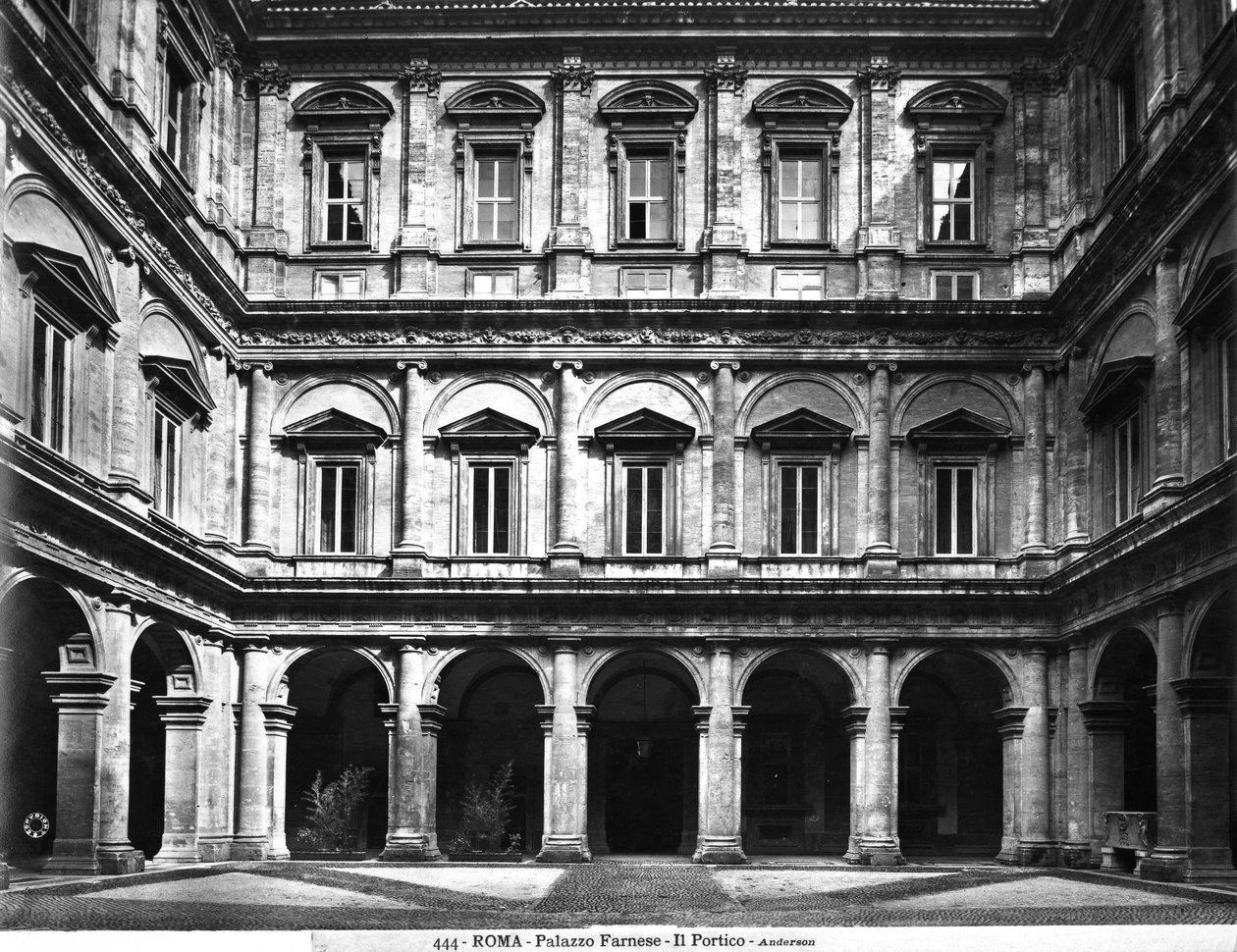 Palazzo Farnese, 1514-64 door Italian School