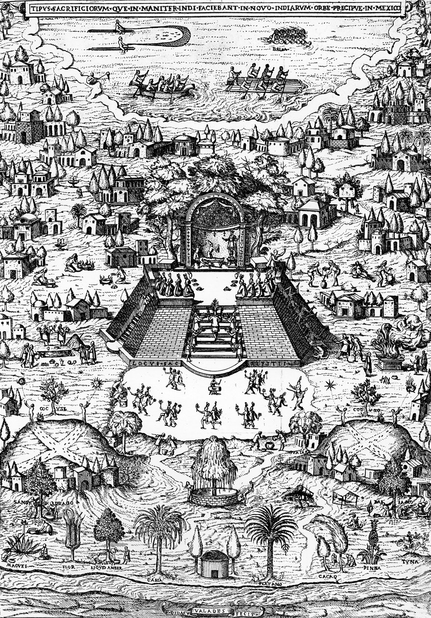Uitzicht op Mexico-Stad uit 
