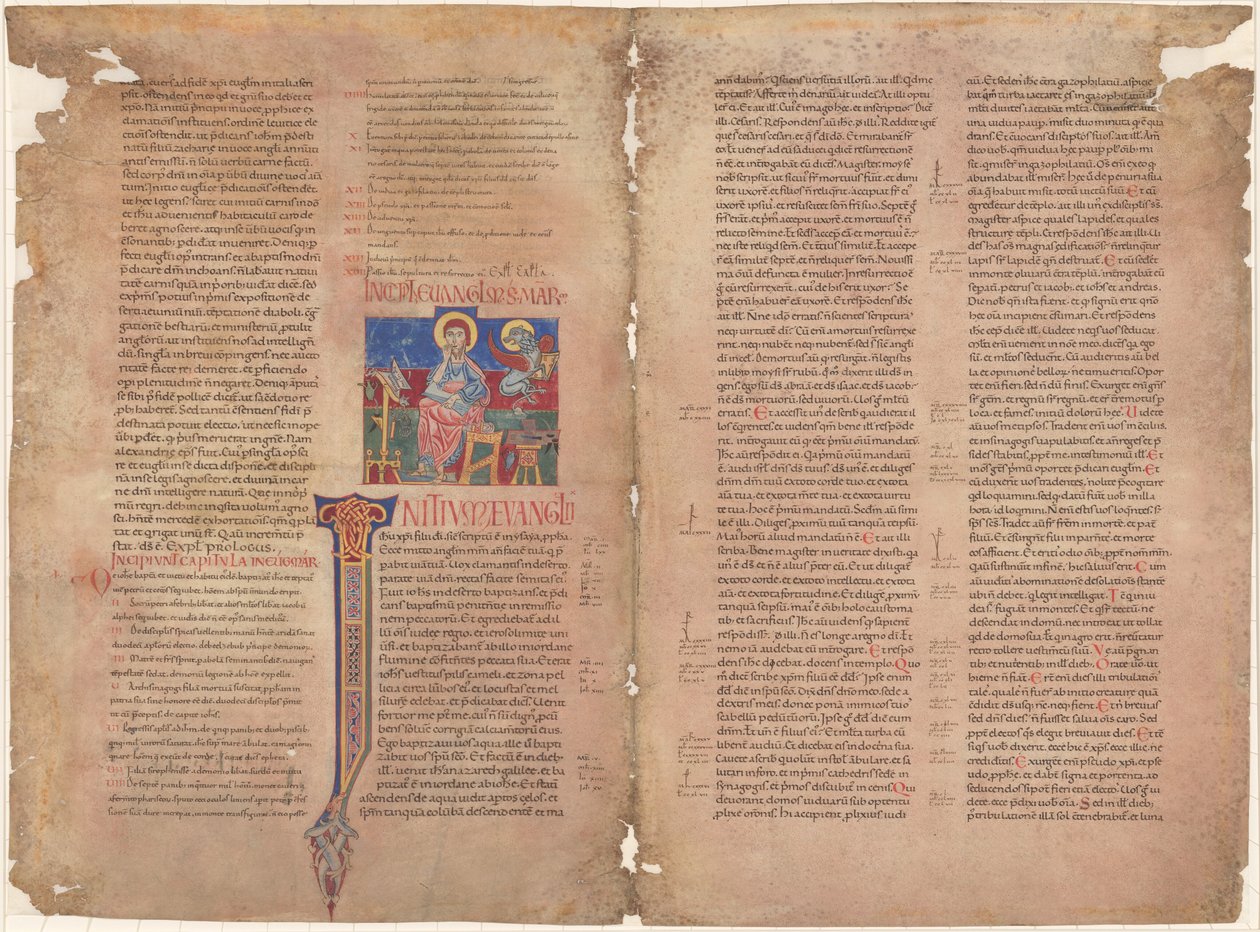 Sint Marcus door Italian 12th Century