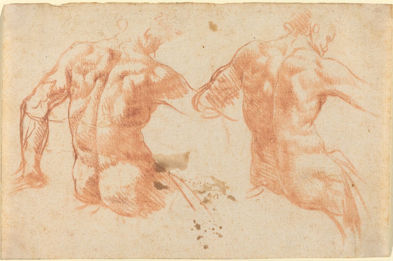 Twee Naakten door Italian 17th Century