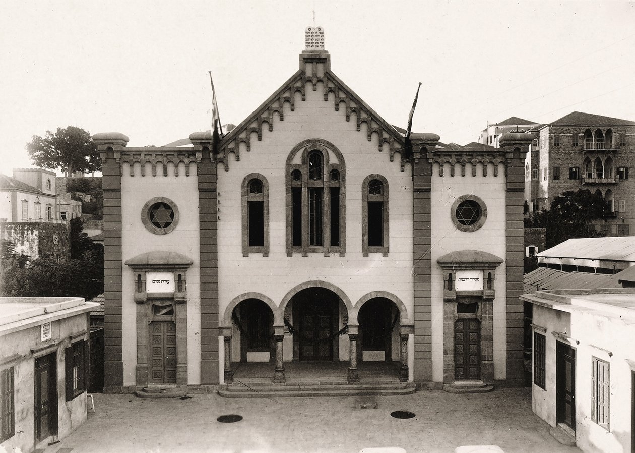 Maghen Abraham Synagoge, Beiroet door Italian Photographer
