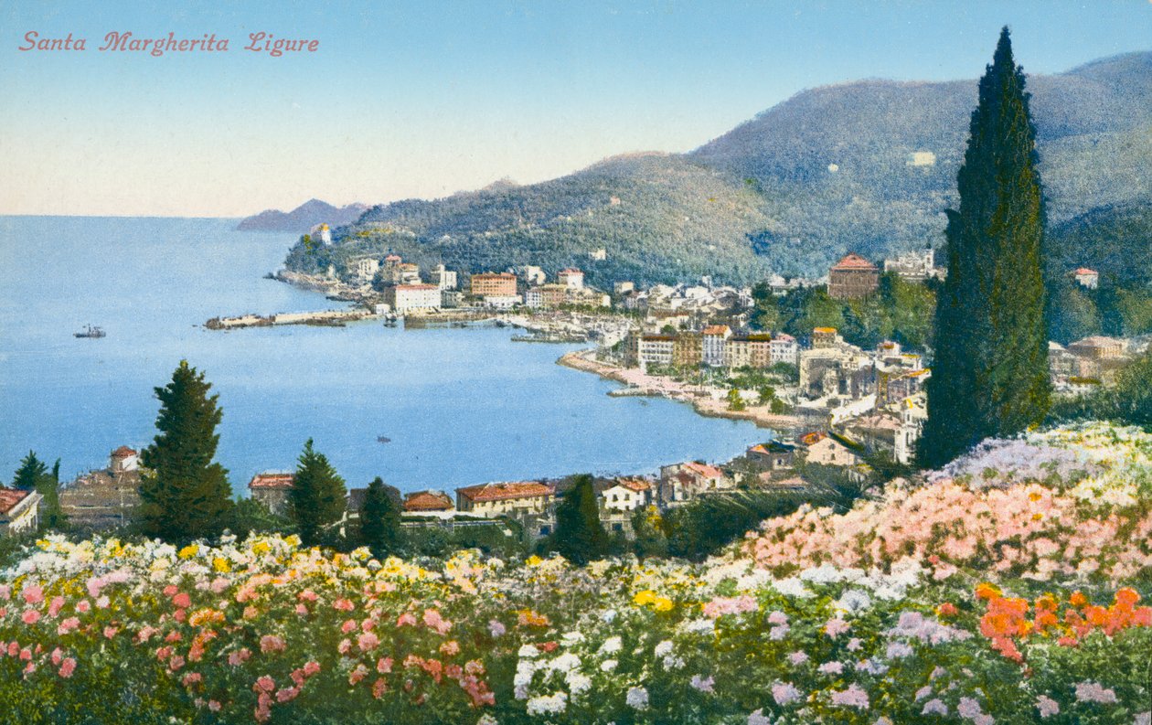 Santa Margherita Ligure, Italië (gekleurde foto) door Italian Photographer