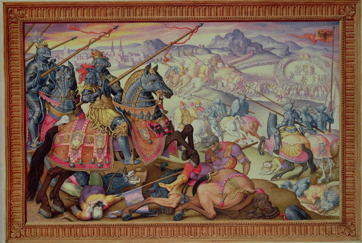 Keizer Karel V en het Ottomaanse leger, uit 