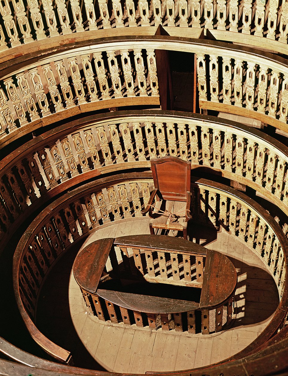 Anatomisch theater, gebouwd 1594-95 door Italian School