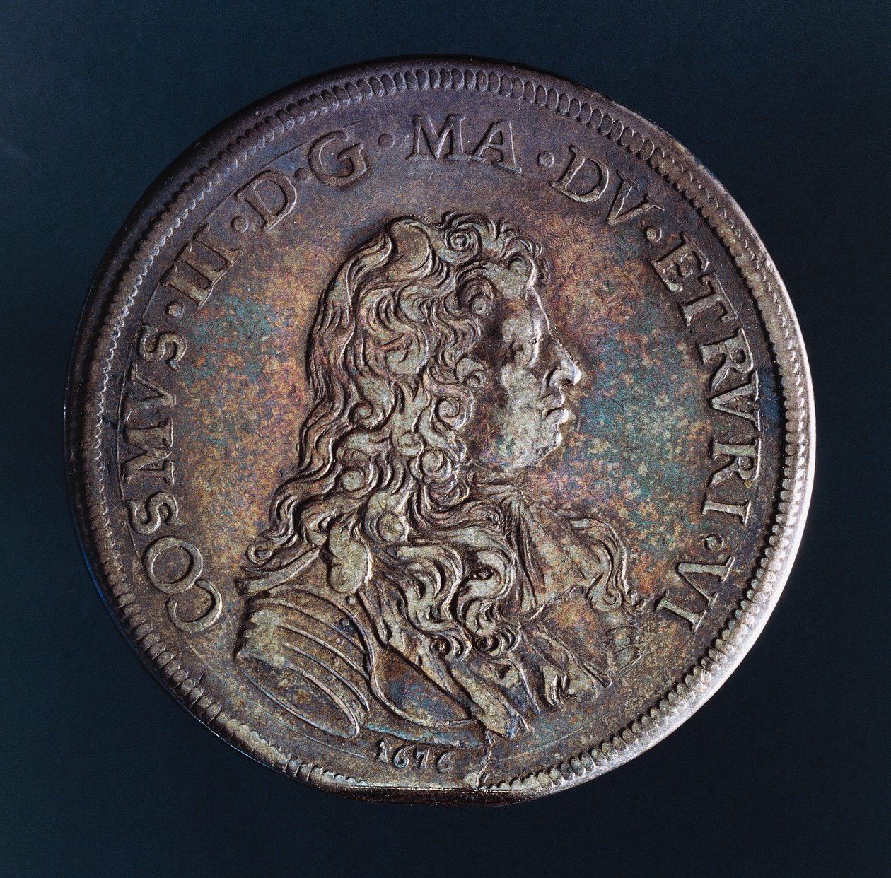 Cosimo III de Medici, Groothertog van Toscane, voorzijde door Italian School