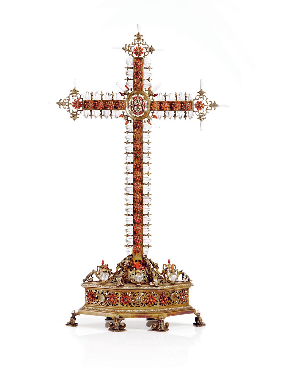 Crucifix, Trapani, eerste helft van de 18e eeuw door Italian School