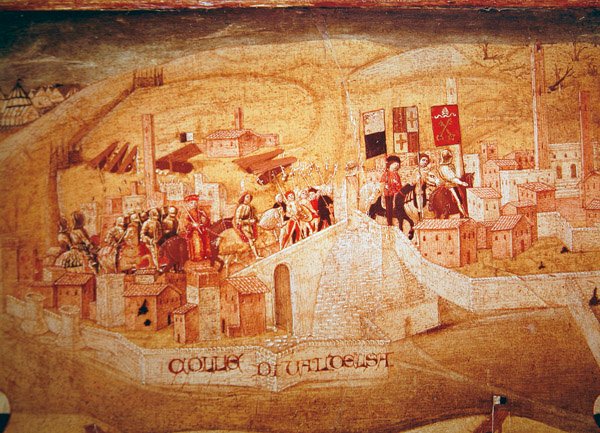 (detail) van de Overgave van Colle Val d
