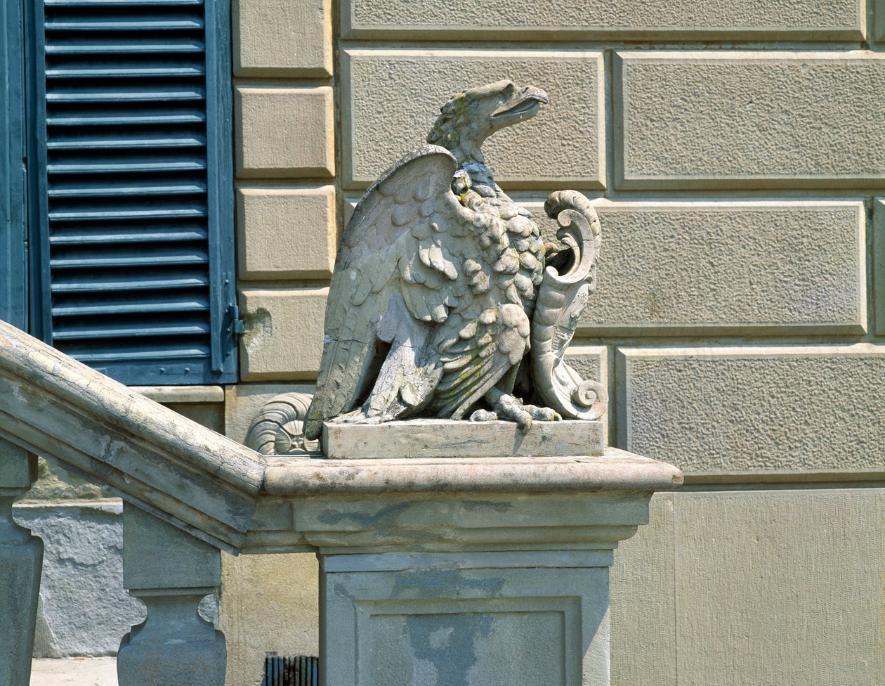 Adelaar en wapen, Villa di Celle door Italian School