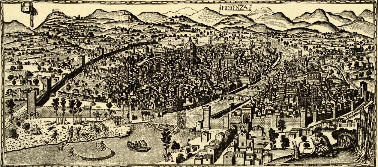 Florence circa 1490 door Italian School