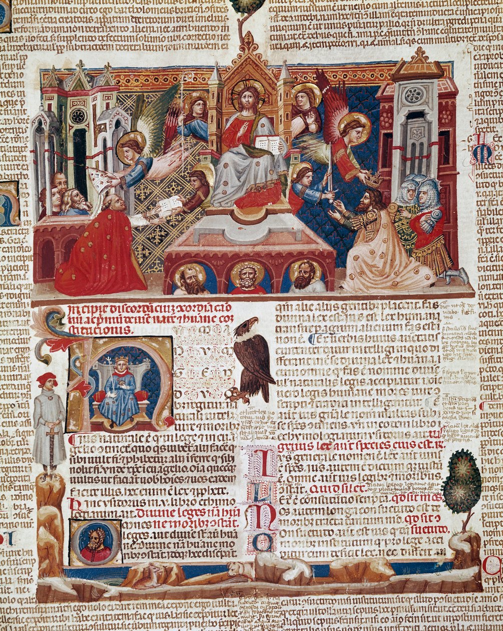Frontispicepagina van het manuscript 