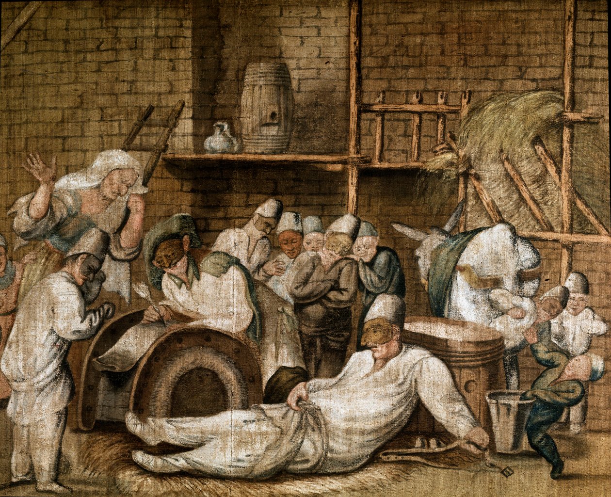 Karikaturale personages van de Commedia dell