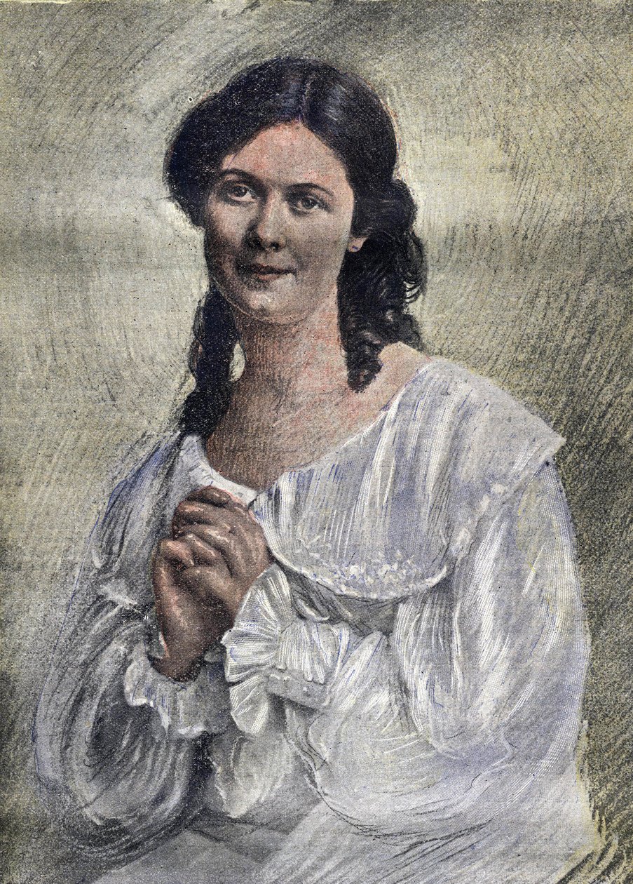 Miss Duncan (Isadora), Amerikaanse danseres van Ierse afkomst (1877 - 1927) - in "La Tribuna illustrata". door Italian School