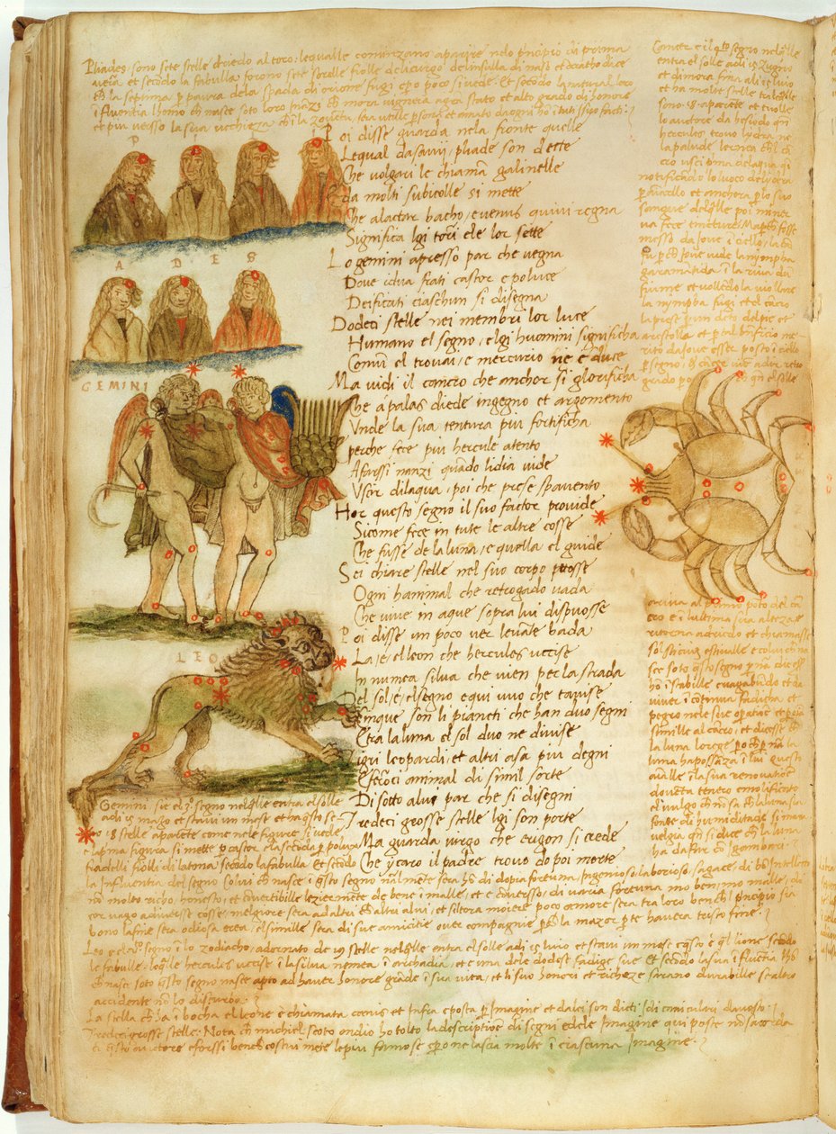 Gemini, Leo en Kreeft, uit de 