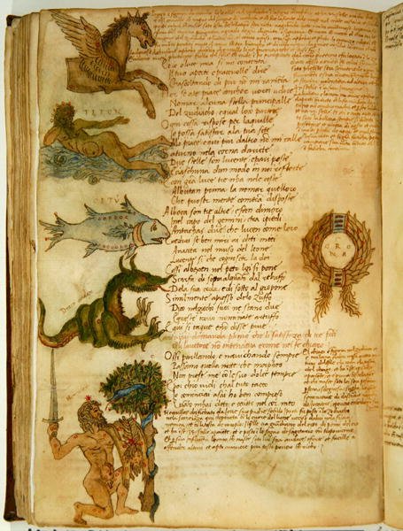 Ms Ital 483 P.4.7 f.159v Constellaties, uit de 