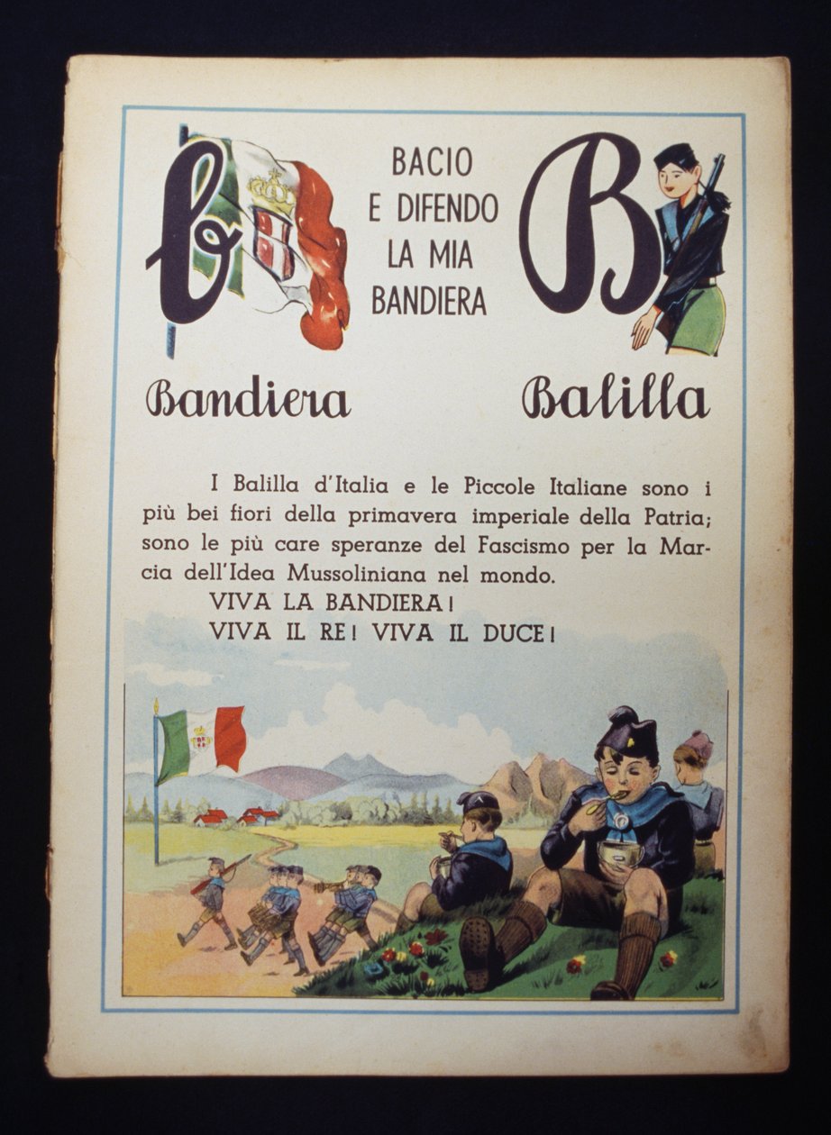 Pagina van eerste lezer door Italian School